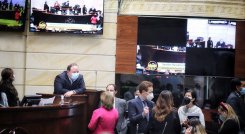 Las mesas directivas de Senado y Cámara, al cierre de las plenarias, no informaron cuándo será la conciliación, pero podría ser el jueves. / Foto: Colprensa