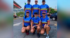 Carlos Parra, Miguel Cárdenas, Óscar Sánchez, Diana Díaz, Viviana Charris y Nora Meza. /Cortesía 