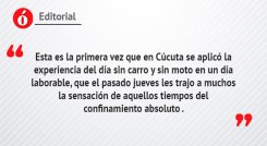 Editorial: Día sin carro