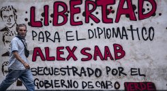 Mural Alex Saab.
