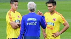 José Pékerman: "Falcao y James pueden tener altas y bajas, pero de su calidad no hay discusión"