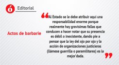 Actos de barbarie