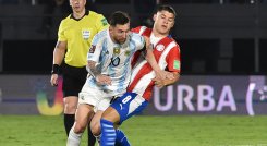 Argentina gustó poco ante Paraguay
