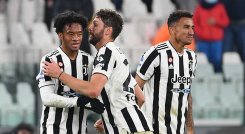 El colombiano Juan Guillermo Cuadrado fue el salvador de la Juventus este sábado.