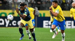 A Colombia se le vuelven a poner difíciles las cosas en las eliminatorias, tras perder ante Brasil.