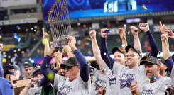 Bravos de Houston, campeones de la Serie Mundial. 