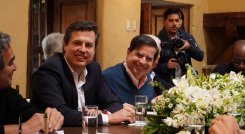 El domingo en la noche, después de nueve horas de discusiones y consensos, nació la Coalición Centro Esperanza./Foto tomada de Twitter