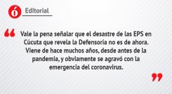 Editorial: ¡Qué desastre!