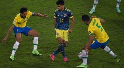 Luis Díaz, Brasil-Colombia Copa América 2021. 