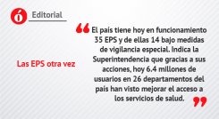 Las EPS otra vez