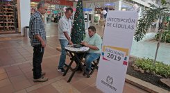 Inscripción de cédulas se traslada a centros comerciales