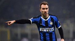 Christian Eriksen, futbolista danés  que deja las toldas del Inter de Milan.
