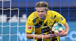 El noruego Erling Haaland uno de los jugadores más destacados de la Bundesliga.