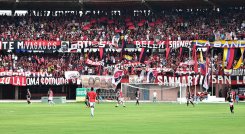 Cúcuta Deportivo versus Técnico Universitario de Ecuador. 