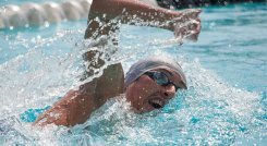 Con gran éxito se lleva  a cabo el Interclubes de natación en el complejo acuático.