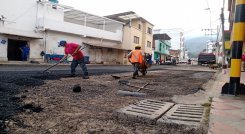 Con una inversión de $ 123 millones la alcaldía y Empopamplona arreglan puntos críticos de la malla vial urbana. Foto: Cortesía/La Opinión.