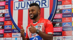 Miguel Ángel Borja regresó al Junior de Barranquilla. 