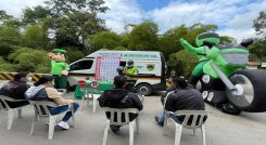 Los controles involucran todas las modalidades de la Policía. Foto: Cortesía/La Opinión.