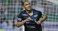 Teofilo Gutiérrez, delantero del Deportivo Cali. 