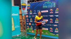 Yajaira Rubio, corredora nortesantanderana.