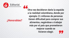 ¿Honorables?