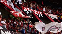La Banda del Indio, barra del Cúcuta Deportivo. 
