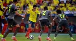 Luis Díaz, delantero de la Selección Colombia. 