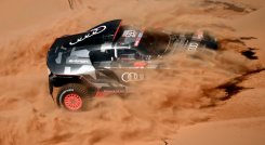 Mattias Ekstrom ganó la octava etapa del Dakar 2022 en autos. / Foto: AFP