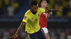 Miguel Ángel Borja hace parte de la convocatoria para el amistoso con Honduras.
