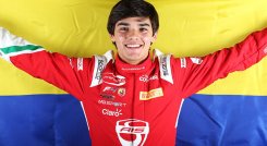Sebastián Montoya, piloto colombiano. 
