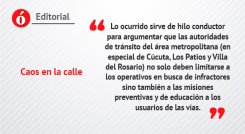 Caos en la calle