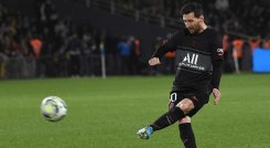 Lionel Messi actual jugador del Paris Saint Germain.