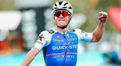 El ciclista belga Remco Evenepoel, comienza bien la temporada ciclística 2022.