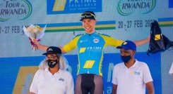 El francés Axel Laurence (B&B Hotels) es el nuevo líder  del Tour de Ruanda que comandó por un día el colombiano Jhonatan Restrepo.