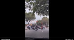 Disparos sobre la Diagonal Santander.