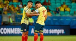 “Te quiero”: James felicita a Falcao y bromean sobre supuesta pelea