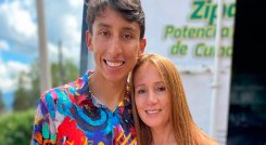 Mamá de Egan Bernal.