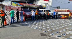 En noviembre pasado, Viloria también fue detenido en La Guaira por transportar 368 kilos de cocaína, que en tres vehículos habían salido de San Cristóbal.