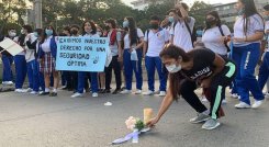 Una granada y 11 celulares encontró la Policía en casa del homicida de Nickol./Foto: Colprensa