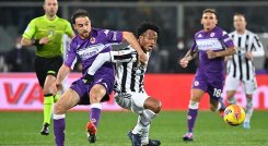 El colombiano Juan Guillermo Cuadrado tuvo un buen desempeño con la Juve en la semifinal de la Copa de Italia.