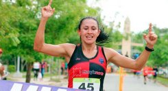 Yajaira Rubio Granados, exciclista y ahora atleta es oriunda de Arboledas, Norte de Santander.