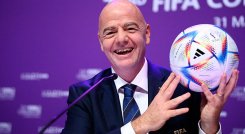 Gianni Infantino, presidente de la FIFA. 