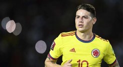 James habla de la derrota de Colombia. 