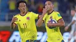 Juan Cuadrado y Luis Muriel.