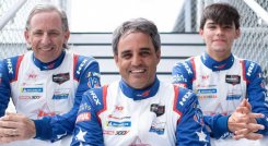 Juan Pablo Montoya correrá con su hijo Sebastián. 