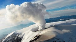 Volcán Nevado del Ruiz.