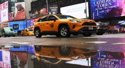 Taxis en Nueva York.