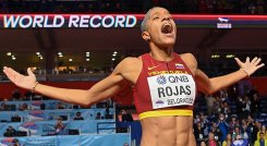 Yulimar Rojas, atleta venezolana.