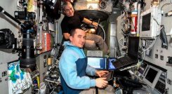 Aterrizó en la tierra el astronauta con mayor récord en el espacio./Foto: Nasa