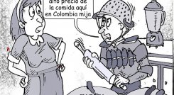 Caricatura @Colombiatura
